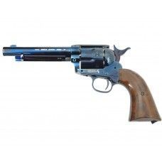 Пневматический револьвер Umarex Colt SAA .45-5,5 blue finish (пулевой)