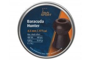 Пули пневматические H&N Baracuda Hunter 4.5 мм (400 шт, 0.67 г)