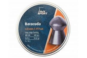 Пули пневматические H&N Baracuda 4.5 мм (400 шт, 0.69 грамм)