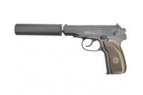 Страйкбольный пистолет Galaxy G.29A (6 мм, ПМ с глушителем)