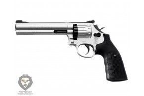 Пневматический револьвер Umarex S&W 686-6 никель