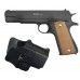 Пистолет страйкбольный Galaxy G.13+ (Кольт 1911, с кобурой)