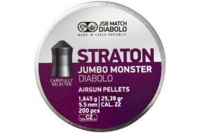 Пули пневматические JSB Straton Jumbo Monster 5.5 мм (200 шт, 1.645 г)