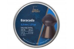 Пули пневматические H&N Baracuda 5.5 мм (200 шт, 1.37 грамм)