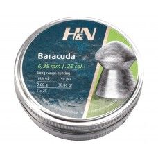 Пули пневматические H&N Baracuda 6.35 мм (150 шт, 2 грамма)