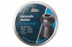 Пули пневматические H&N Baracuda Hunter 5.5 мм (200 шт, 1.18 г)