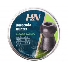 Пули пневматические H&N Baracuda Hunter 6.35 мм (150 шт, 1.78 грамма)