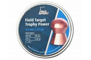 Пули пневматические H&N Field Target Trophy Power 5.5 мм (200 шт, 0.98 г)