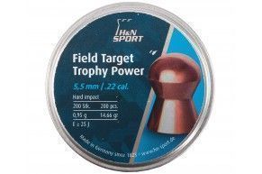 Пули пневматические H&N Field Target Trophy Power 5.5 мм (200 шт, 0.98 г)