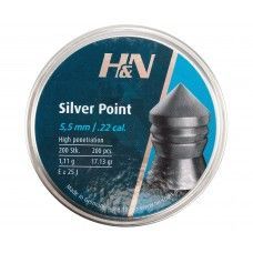 Пули пневматические H&N Silver Point 5.5 мм (200 шт, 1.11 г)