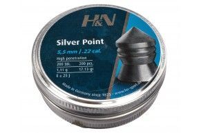 Пули пневматические H&N Silver Point 5.5 мм (200 шт, 1.11 г)