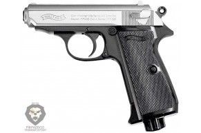 Пневматический пистолет Umarex Walther PPK/S никель