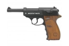 Пневматический пистолет Borner C41 4.5 мм (Walther P38)