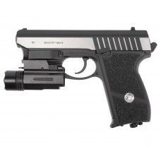 Пневматический пистолет Borner Panther 801 4.5 мм (Sig Sauer P232, ЛЦУ)