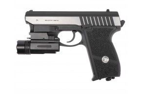 Пневматический пистолет Borner Panther 801 4.5 мм (Sig Sauer P232, ЛЦУ)