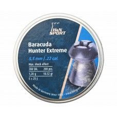 Пули пневматические H&N Baracuda Hunter Extreme 5.5 мм (200 шт, 1.2 г)
