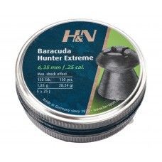 Пули пневматические H&N Baracuda Hunter Extreme 6.35 мм (150 шт, 1.83 г)