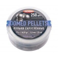 Пули пневматические Люман Domed Pellets 5.5 мм (250 шт, 1.1 г)