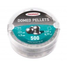Пули пневматические Люман Domed Pellets 4.5 мм (500 шт, 0.57 г)