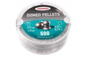 Пули пневматические Люман Domed Pellets 4.5 мм (500 шт, 0.57 г)