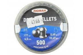 Пули пневматические Люман Domed Pellets 4.5 мм (500 шт, 0.68 г)