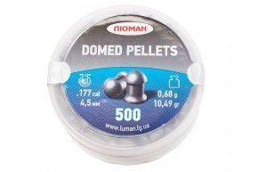 Пули пневматические Люман Domed Pellets 4.5 мм (500 шт, 0.68 г)