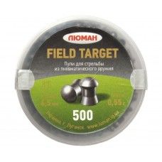 Пули пневматические Люман Field Target 4.5 мм (500 шт, 0.55 грамм)
