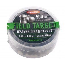 Пули пневматические Люман Field Target 4.5 мм (500 шт, 0.55 грамм)