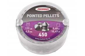 Пули пневматические Люман Pointed Pellets 4.5 мм (450 шт, 0.68 г)