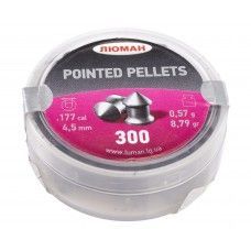 Пули пневматические Люман Pointed Pellets 4.5 мм (300 шт, 0.57 грамм)