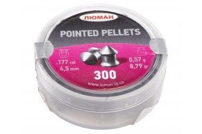 Пули пневматические Люман Pointed Pellets 4.5 мм (300 шт, 0.57 грамм)