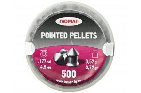 Пули пневматические Люман Pointed Pellets 4.5 мм (500 шт, 0.57 г)