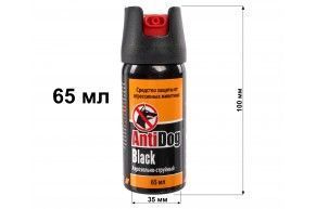 Газовый баллончик ТехКрим AntiDog Black 65 мл (аэрозольный, струйный)