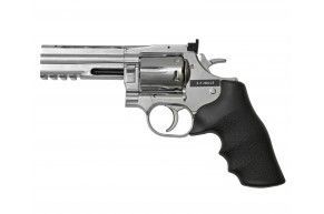 Пневматический револьвер ASG Dan Wesson 715-4 Silver (пулевой, 18612)