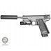 Страйкбольный пистолет Stalker SA5.1S Colt 1911 (ЛЦУ, глушитель)
