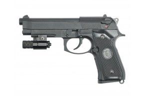 Страйкбольный пистолет KJW Beretta M9A1 (6 мм, GBB, GreenGas)