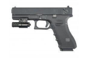 Страйкбольный пистолет KJW Glock 18 (6 мм, KP-18.CO2)