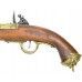 Макет пистолета кремниевого Denix D7/1031L (ММГ, латунь, Италия, XVIII век)