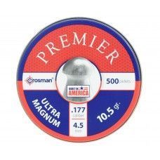 Пули пневматические Crosman Premier Domed Ultra Magnum 4.5 мм (500 шт, 0.68 грамм)