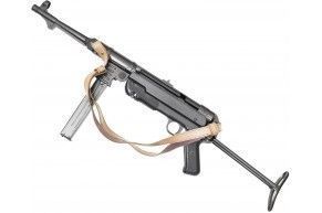 Макет пистолета-пулемета Denix D7/1111C MP-40 (ММГ, WW2, с ремнем)
