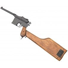 Макет пистолета Denix D7/1025 Mauser C 96 (ММГ, приклад)