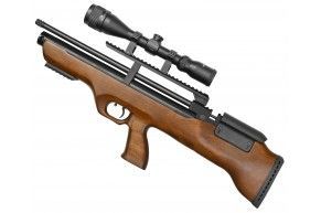 Пневматическая винтовка Hatsan Flashpup (PCP, 6.35 мм, дерево)