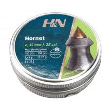 Пули пневматические H&N Hornet 6.35 мм (150 шт, 1.43 грамма)