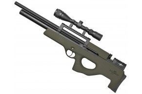 Пневматическая винтовка Ataman M2R BullPup 436/RB (6.35 мм, PCP, зеленая)