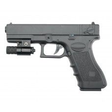 Страйкбольный пистолет Cyma Glock 18C (6 мм, AEP, CM030)