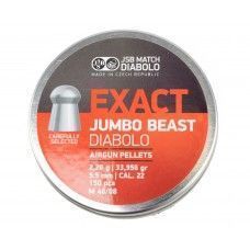 Пули пневматические JSB Exact Jumbo Beast 5.5 мм (150 шт, 2.2 г)