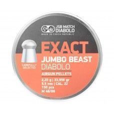 Пули пневматические JSB Exact Jumbo Beast 5.5 мм (150 шт, 2.2 г)