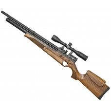 Пневматическая винтовка Ataman M2R Carbine 115/RB SL 5.5 мм (PCP, орех, редуктор)