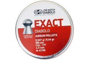 Пули пневматические JSB Exact Diabolo 4.5 мм (500 шт, 0.55 г)