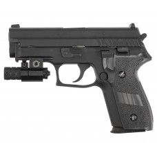  Страйкбольный пистолет WE Sig Sauer P229 (WE-F005A-BK, Green Gas)